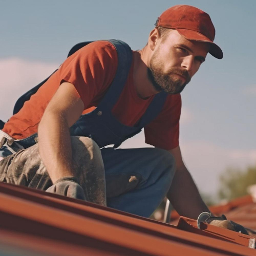 Petite photo d'un chantier de toiture à Saint-Maixent-l'École